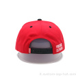 6 pannello a due colori cappello sanpback con logo